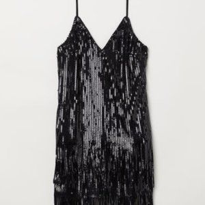 H&M SEQUINED DRESS
